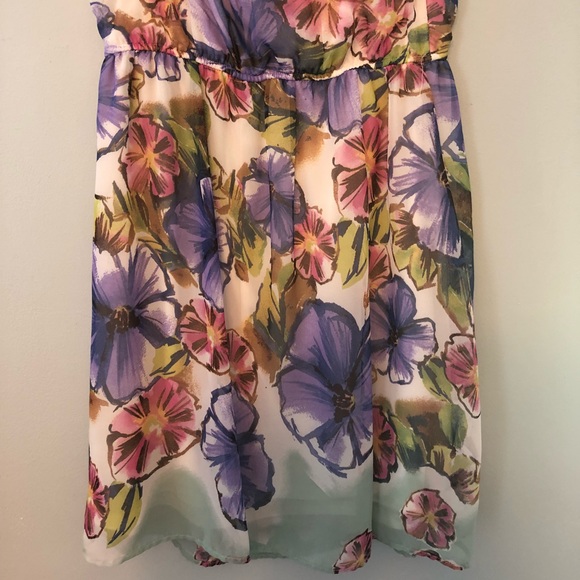 Charlotte Russe floral print dress - Picture 3 of 4